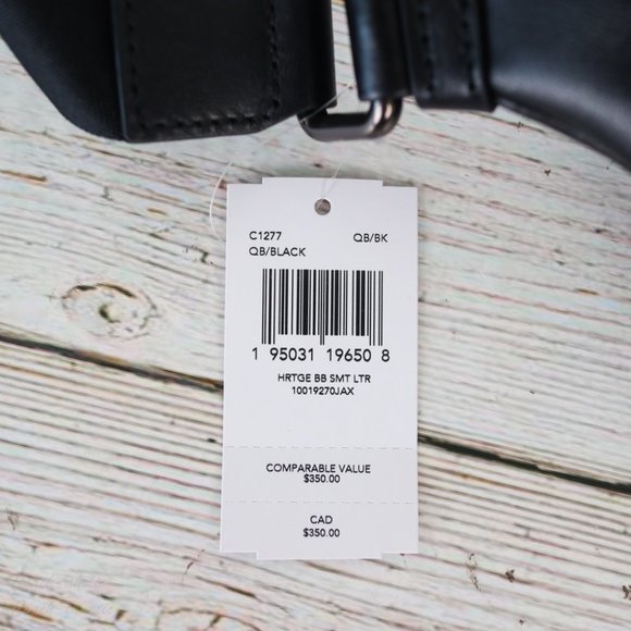 NWT Coach Heritage Leather Belt Bag Fanny Pack - Picture 4 of 10